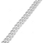 S925 Sterling Silver Moissanite Iced Out Cuban Link Bracelet CustomDiamJewel