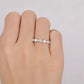 0.75CTW Lab Grown Diamond Half Eternity Wedding Band  customdiamjewel   