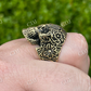 Luxury 14K Gold Calavera Sugar Skull Ring customdiamjewel
