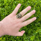 Luxury 14K Gold Calavera Sugar Skull Ring customdiamjewel