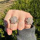 14k Gold Iced King Crown Micropave Ring  customdiamjewel   