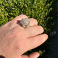 14k Gold Iced King Crown Micropave Ring  customdiamjewel   