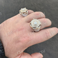 14k Gold Iced King Crown Micropave Ring  customdiamjewel   