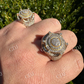 14k Gold Iced King Crown Micropave Ring  customdiamjewel   