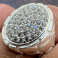Large Nugget Iced Hip Hop Ring Mens  customdiamjewel   