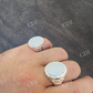 Large Nugget Iced Hip Hop Ring Mens  customdiamjewel   