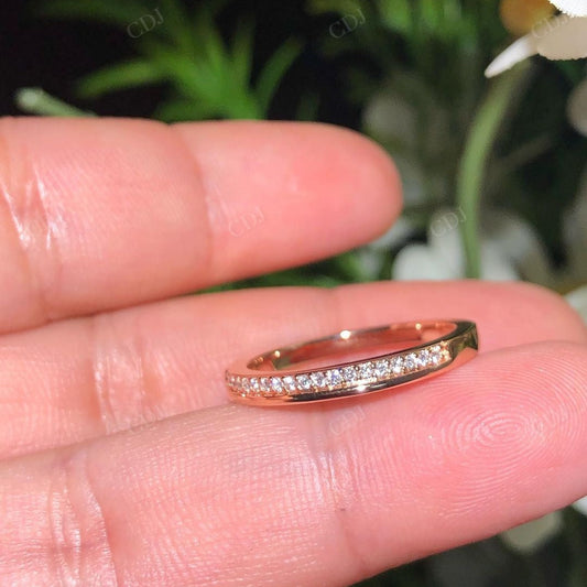 Dainty Lab Grown Diamond Bridal Matching Band