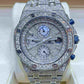 41mm Luxury AP Royal Oak Offshore Swiss Automatic Men's Moissanite Watch customdiamjewel