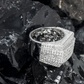 925 Silver Moissanite Baguette Rectangular Ring hip hop ring customdiamjewel