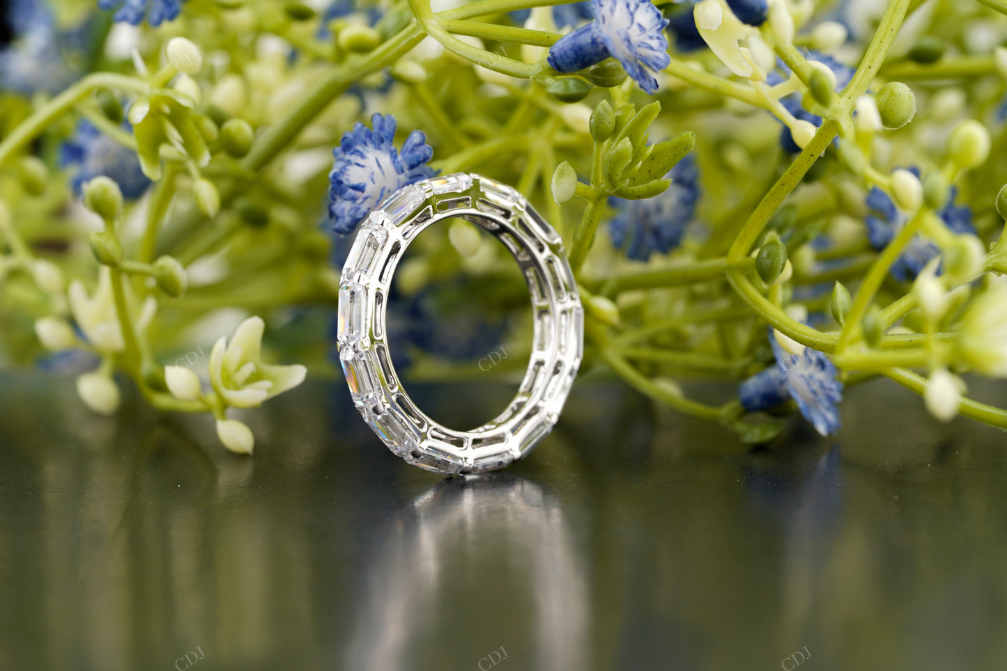 Baguette Cut Lab-Grown Diamond Band
