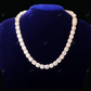 Moissanite 925 Silver Sugar Cube Chain For Mens And Women CustomDiamJewel