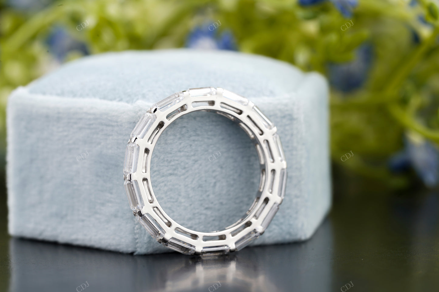 Baguette Cut Lab-Grown Diamond Band