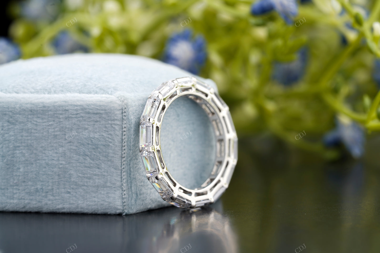 Baguette Cut Lab-Grown Diamond Band