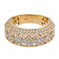 Sterling Silver Moissanite Luxury Band For Men hip hop jewelry customdiamjewel