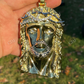 Two Tone Jesus Hip Hop Men's Pendant  customdiamjewel   