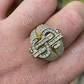 Hip Hop Dollar Sign Money Ring  customdiamjewel   