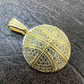 14k Gold Basketball Diamond Pendant  customdiamjewel   