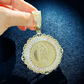 Hip Hop Gold Plated CUC Men Jesus Pendant hip hop jewelry CustomDiamJewel