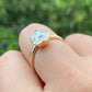 Pear Cut Bezel Set Lab Grown Diamond Ring