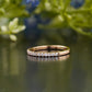 Round Lab-Grown Diamond Pavé Band