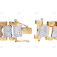 Presidential Style Silver Moissanite Mens Bracelet