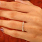 Full Eternity Round Diamond Wedding Band Women  customdiamjewel   
