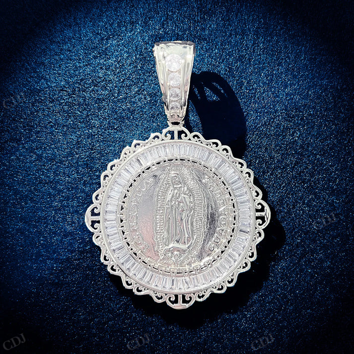 Hip Hop Gold Plated CUC Men Jesus Pendant hip hop jewelry CustomDiamJewel