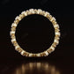 0.72CTW Full Eternity Round Cut Lab Grown Diamond Anniversary Band  customdiamjewel   