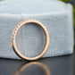 Round Lab-Grown Diamond Pavé Band