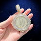 Hip Hop Gold Plated CUC Men Jesus Pendant hip hop jewelry CustomDiamJewel