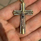 Cross Jesus Diamond Pendant  customdiamjewel   
