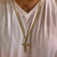 Cross Jesus Diamond Pendant  customdiamjewel   