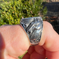Black Onyx Horse Design Ring For Men's  customdiamjewel   
