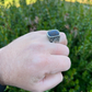 Black Onyx Horse Design Ring For Men's  customdiamjewel   