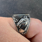Black Onyx Horse Design Ring For Men's  customdiamjewel   