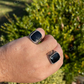 Black Onyx Horse Design Ring For Men's  customdiamjewel   