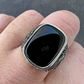 Black Onyx Horse Design Ring For Men's  customdiamjewel   
