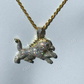 Lion Hip Hop Diamond pendant  customdiamjewel   
