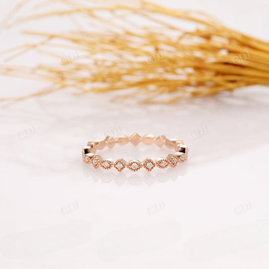 0.18CTW Full Eternity Natural Diamond Wedding Band Wedding Band customdiamjewel   