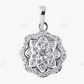 Sterling Silver Floral Moissanite Pendant hip hop jewelry CustomDiamJewel