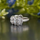Oval Lab-Grown Diamond Halo Band