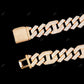 925 Sterling Silver Unique Design Moissanite Cuban Link Chain CustomDiamJewel