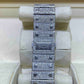Full White Cartier Santos Arabic Dial Lab Gown Diamond Watches customdiamjewel