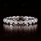 0.45CTW Bezel Set Round Lab Grown Diamond Stacking Band  customdiamjewel   