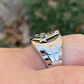 Mason Masonic Latter Hip Hop Ring  customdiamjewel   