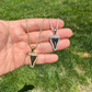 Shark Tooth Iced Diamond Pendant  customdiamjewel   