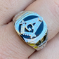 Mason Masonic Latter Hip Hop Ring  customdiamjewel   