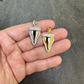Shark Tooth Iced Diamond Pendant  customdiamjewel   