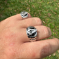 Mason Masonic Latter Hip Hop Ring  customdiamjewel   