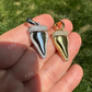 Shark Tooth Iced Diamond Pendant  customdiamjewel   